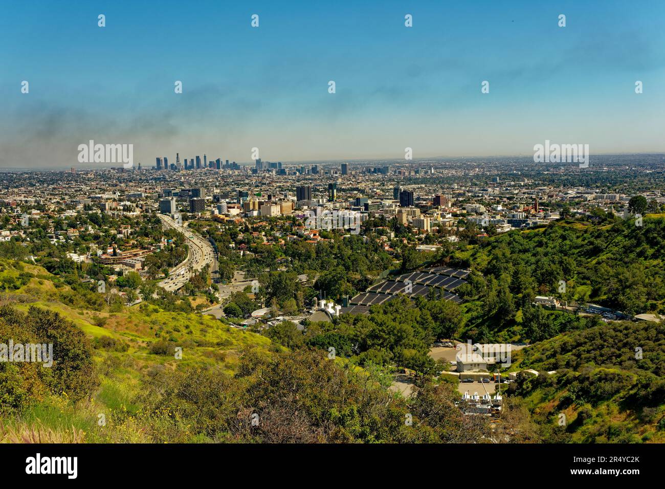 LOS ANGELES - 20 avril 2023 : Los Angeles est la plus grande ville de Californie, la deuxième ville la plus peuplée des États-Unis après la ville de New York, a Banque D'Images