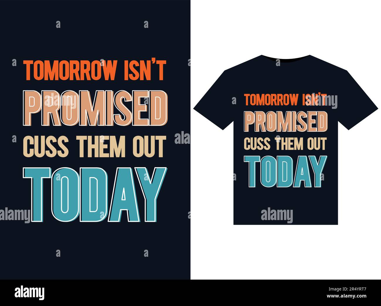 https://c8.alamy.com/compfr/2r4yrt7/demain-n-est-pas-promis-cusez-les-des-aujourd-hui-des-illustrations-pour-le-design-des-t-shirts-prets-a-imprimer-2r4yrt7.jpg