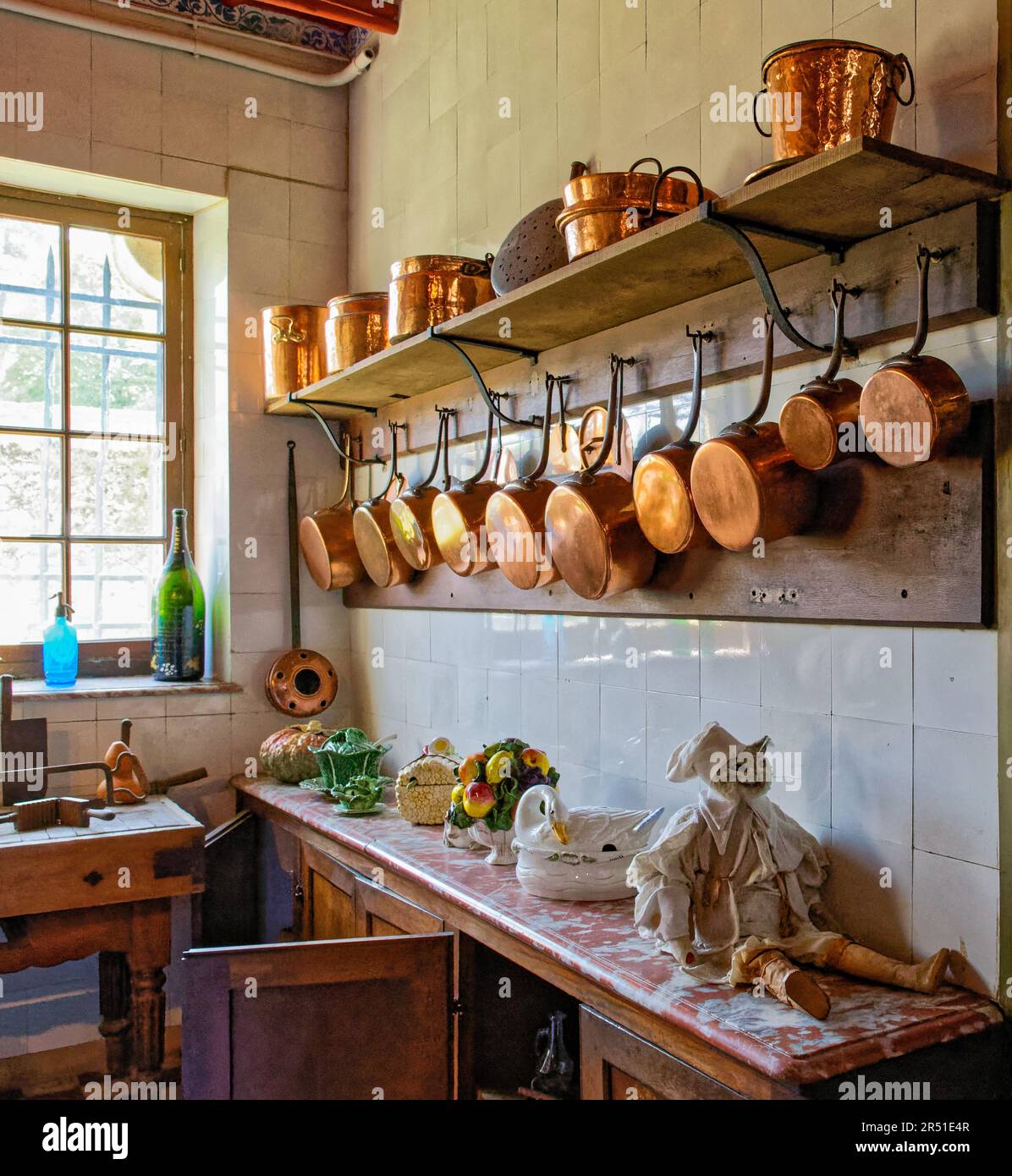 Château de Breteuil Banque D'Images