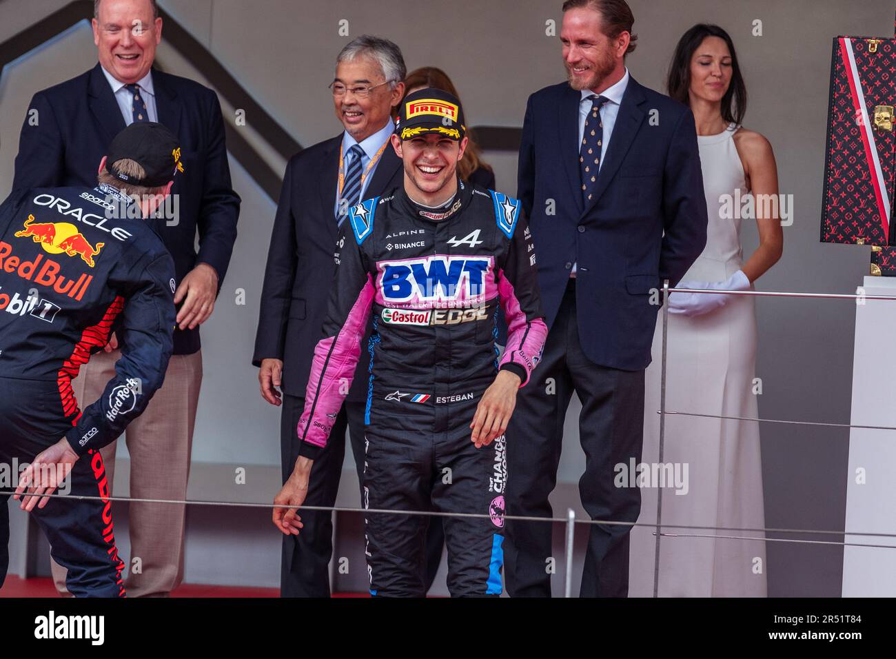 Monte-Carlo, Monaco, circuit de Monaco, 28 mai 2023 : Esteban Ocon, lors du Grand Prix de Formule 1 de Monaco Banque D'Images