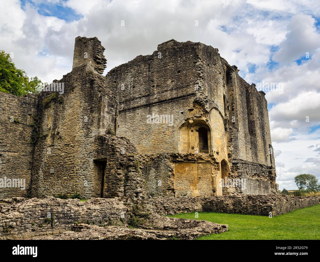 Ruin of Minster Lovell, Oxfordshire, Cotswolds, Angleterre, Royaume-Uni Banque D'Images