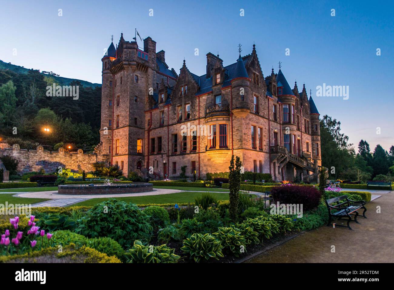 Château de Belfast, Belfast, Irlande du Nord Banque D'Images