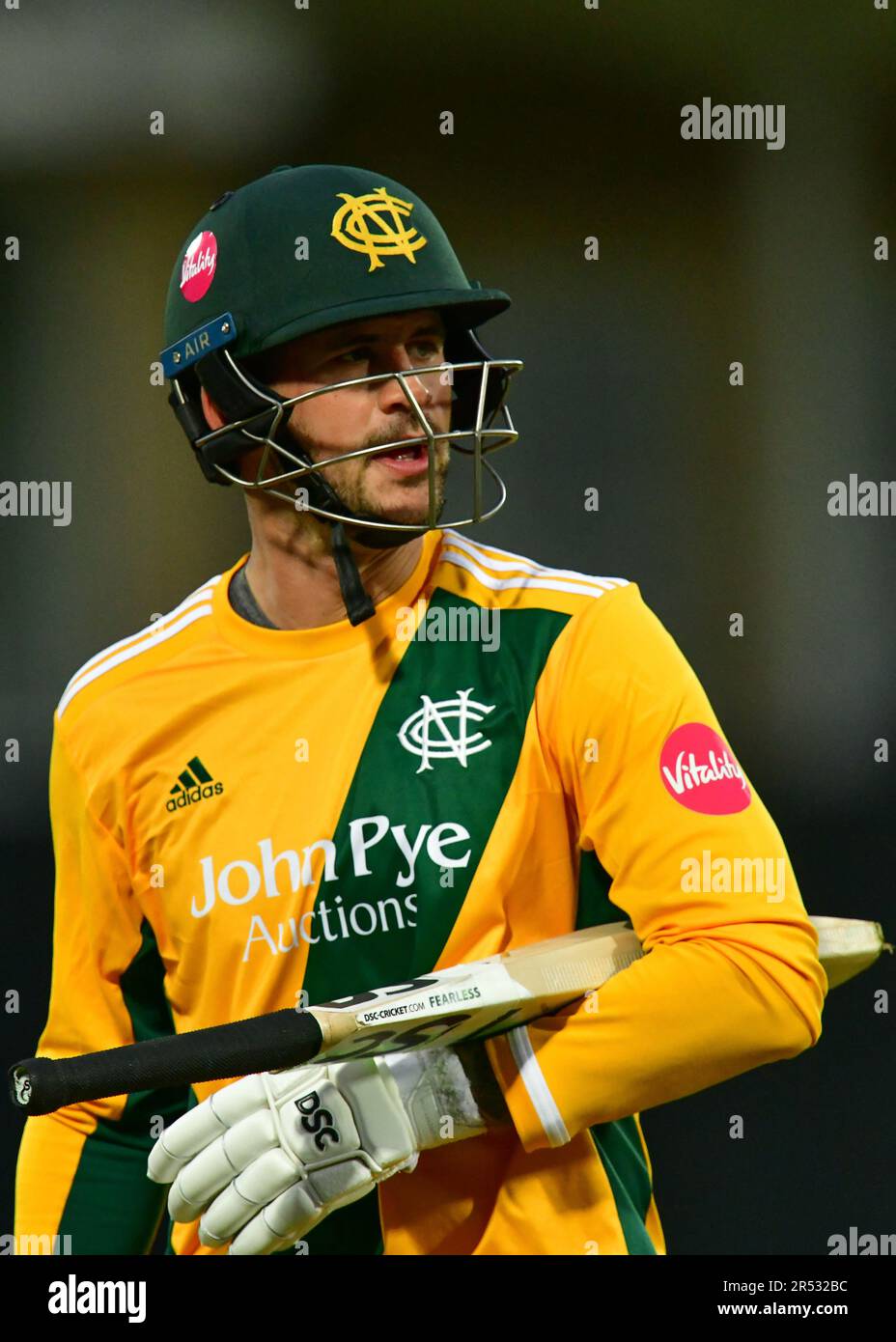 Terrain de cricket de l'INCORA, Derby, RoyaumeUni. 29 mai 2023 à