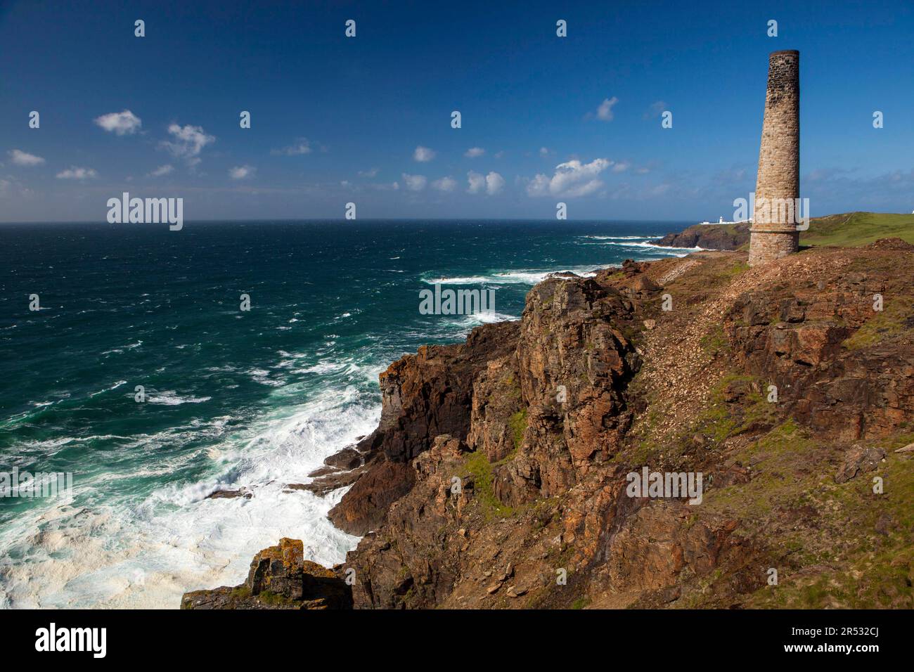 Levant Tinmine, Cornwall, Angleterre, Royaume-Uni Banque D'Images