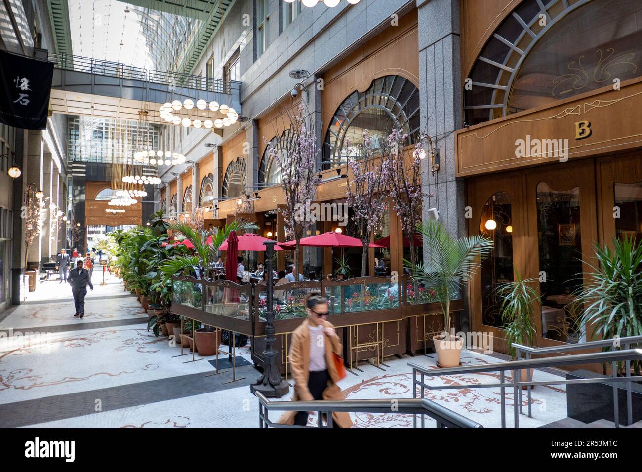 La Grande Boucherie est un restaurant situé sur la 6 1/2 Ave Pedestrian Arcade, NYC, 2023, USA Banque D'Images