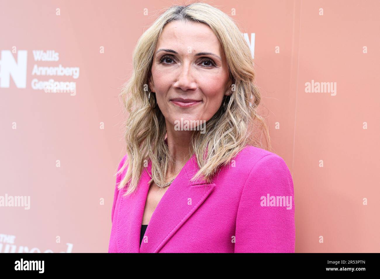 Los Angeles, États-Unis. 31st mai 2023. LOS ANGELES, CALIFORNIE, États-Unis - MAI 31 : Helen Hoehne, présidente de l'Association hollywoodienne de la presse étrangère, arrive à l'événement annuel 2nd de Hollywood reporter « Raising Our Voices », qui s'est tenu au Pavillon Audrey Irmas sur 31 mai 2023 à Los Angeles, Californie, États-Unis. (Photo de Xavier Collin/image Press Agency) Credit: Image Press Agency/Alay Live News Banque D'Images