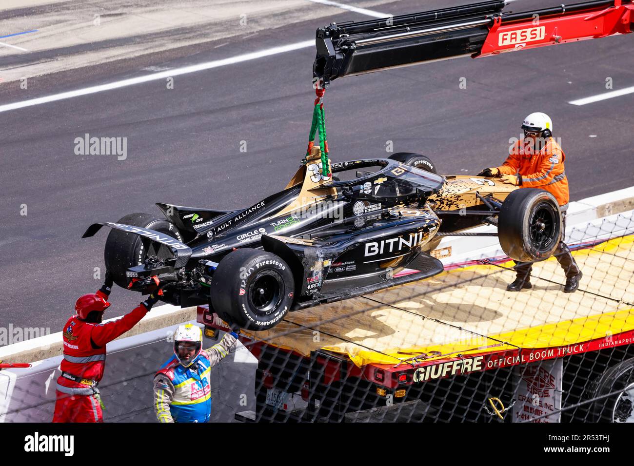 Ed Carpenter Racing pilote Ed Carpenter (33) de voiture des ÉtatsUnis