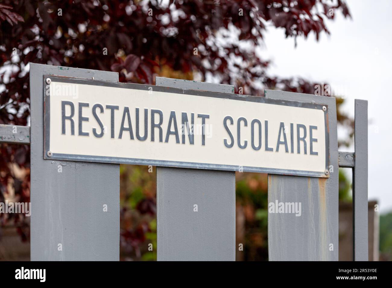 school-canteen-france-banque-de-photographies-et-d-images-haute