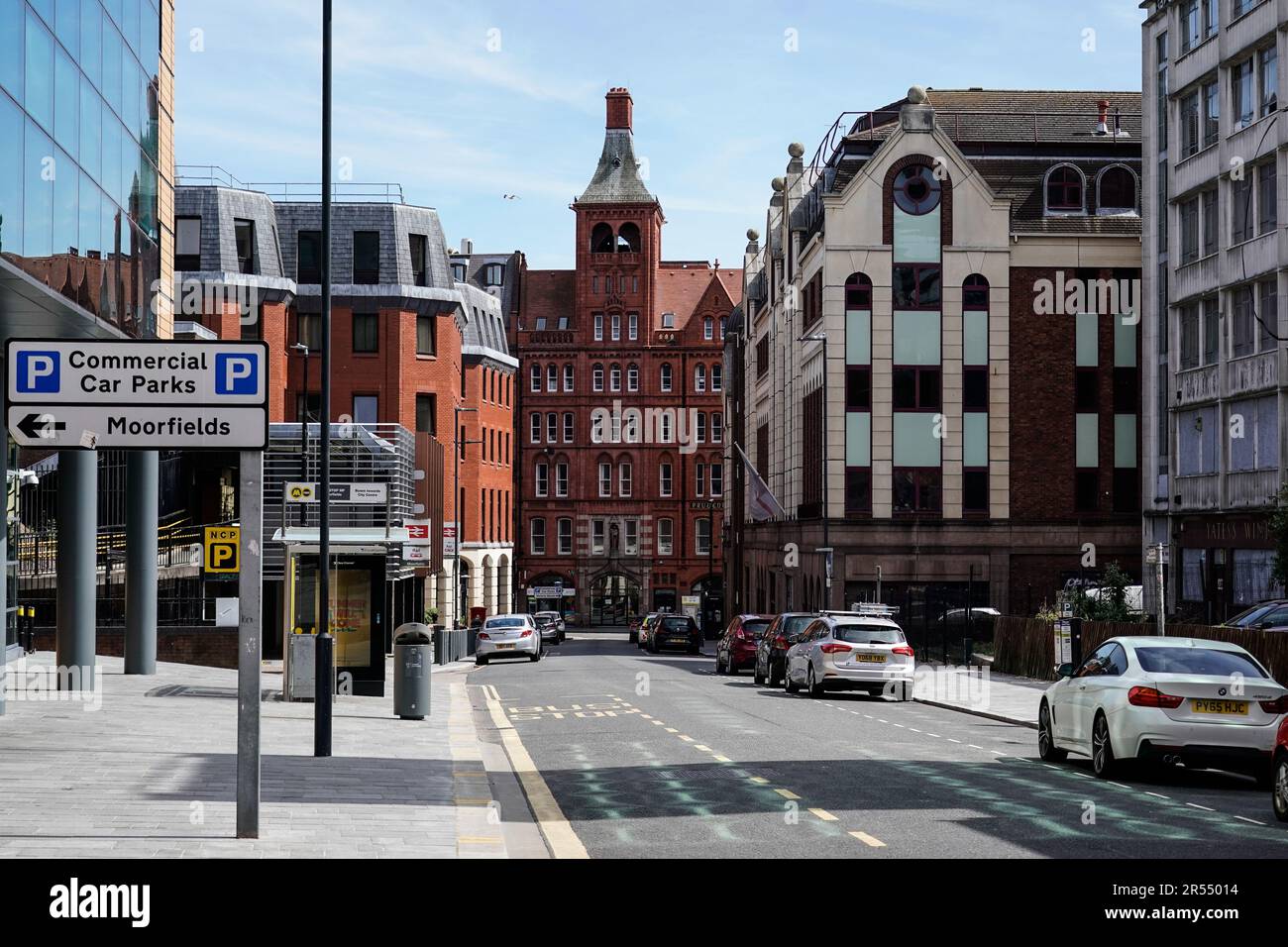Moorfields.Liverpool Banque D'Images