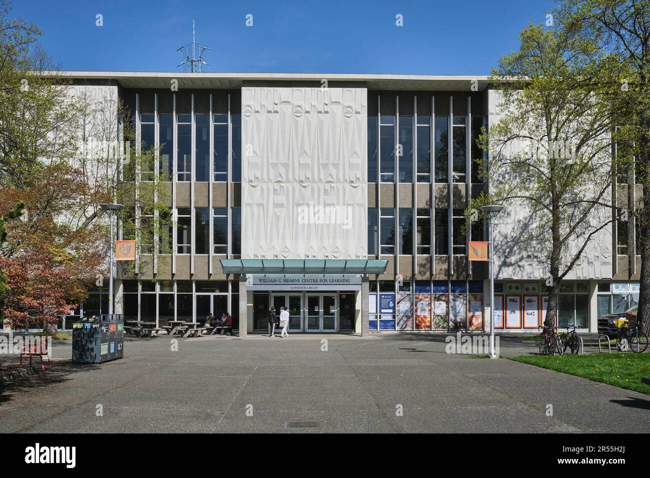 Campus de l'Université de Victoria, île de Vancouver, Colombie-Britannique, Canada Banque D'Images