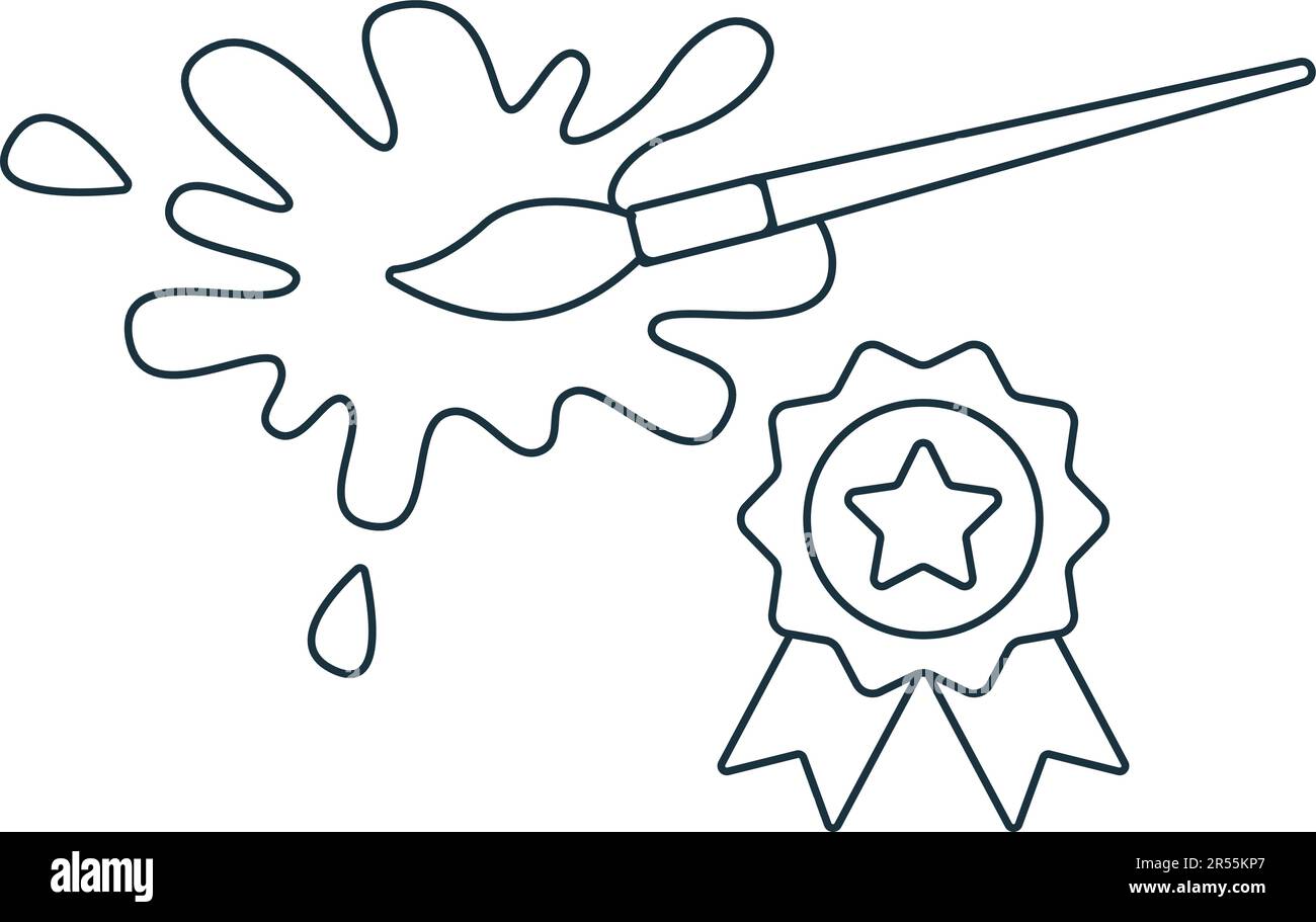 Icône de brevet de conception. Signe simple monochrome de la collection de propriété intellectuelle. Icône de brevet de conception pour logo, modèles, web design et infographies. Illustration de Vecteur