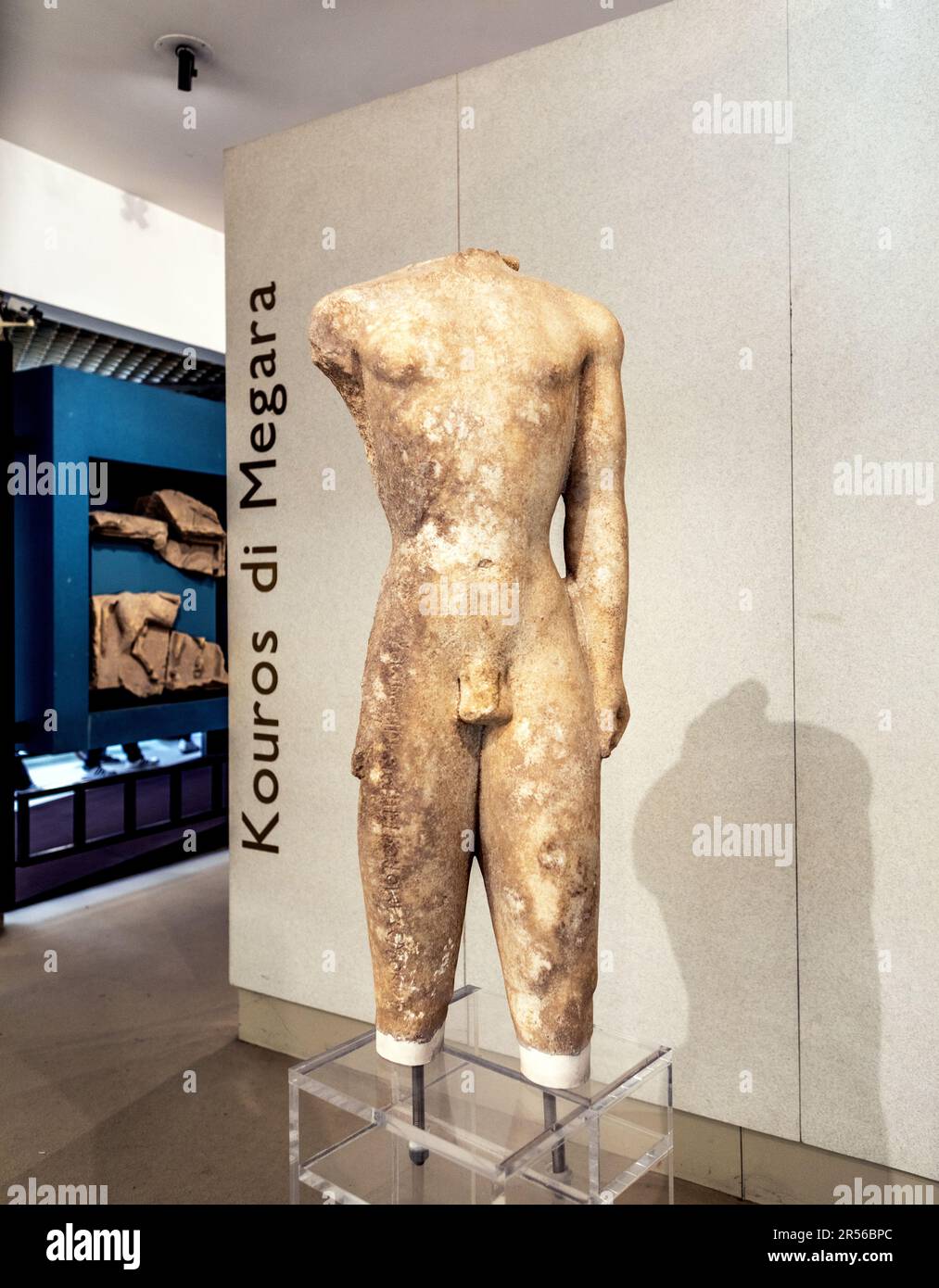 Musée archéologique Syracuse Sicile Italie Banque D'Images