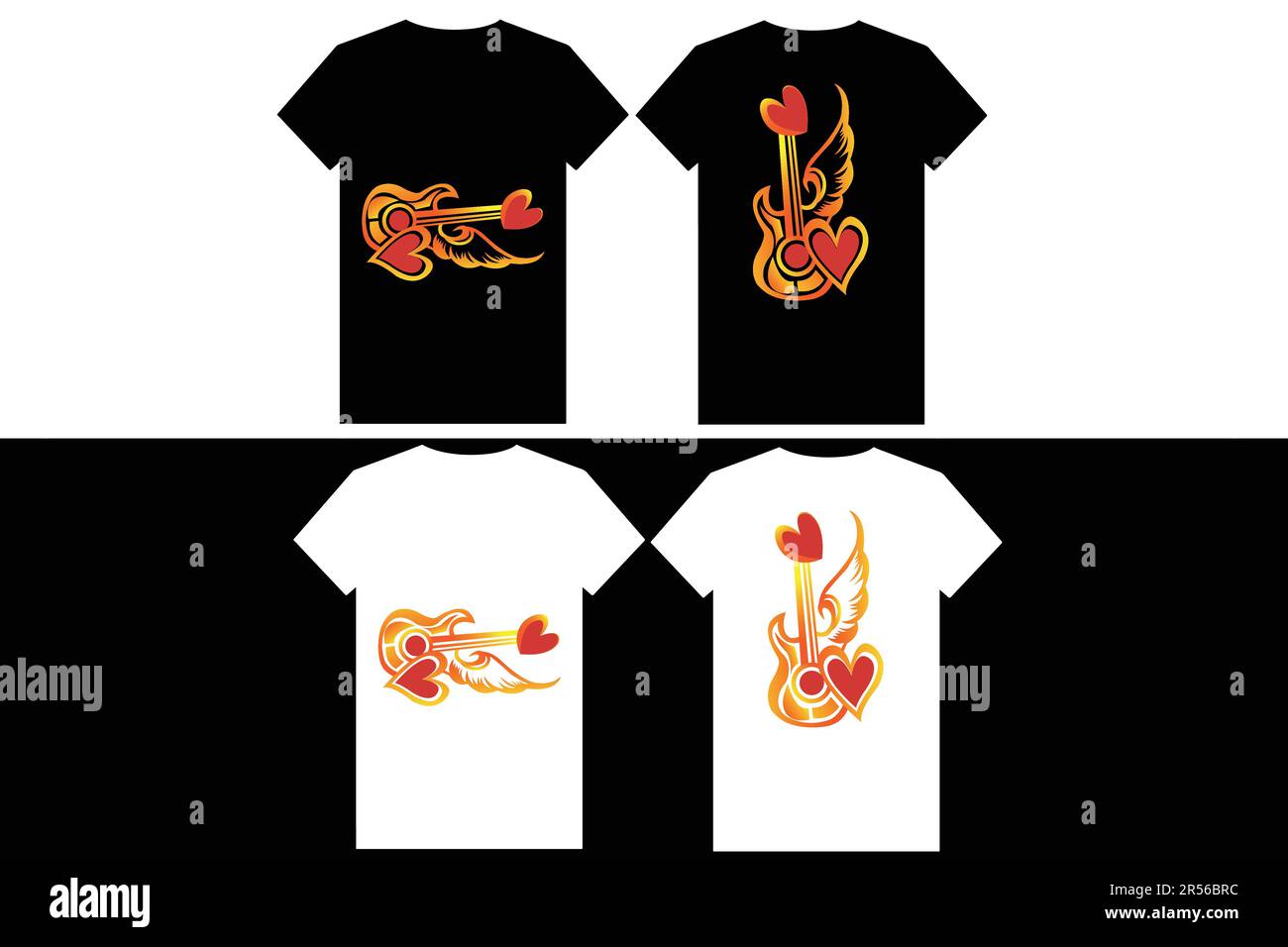 Guitar T shirts Acoustic Guitar Player T shirt musicien Illustration de Vecteur