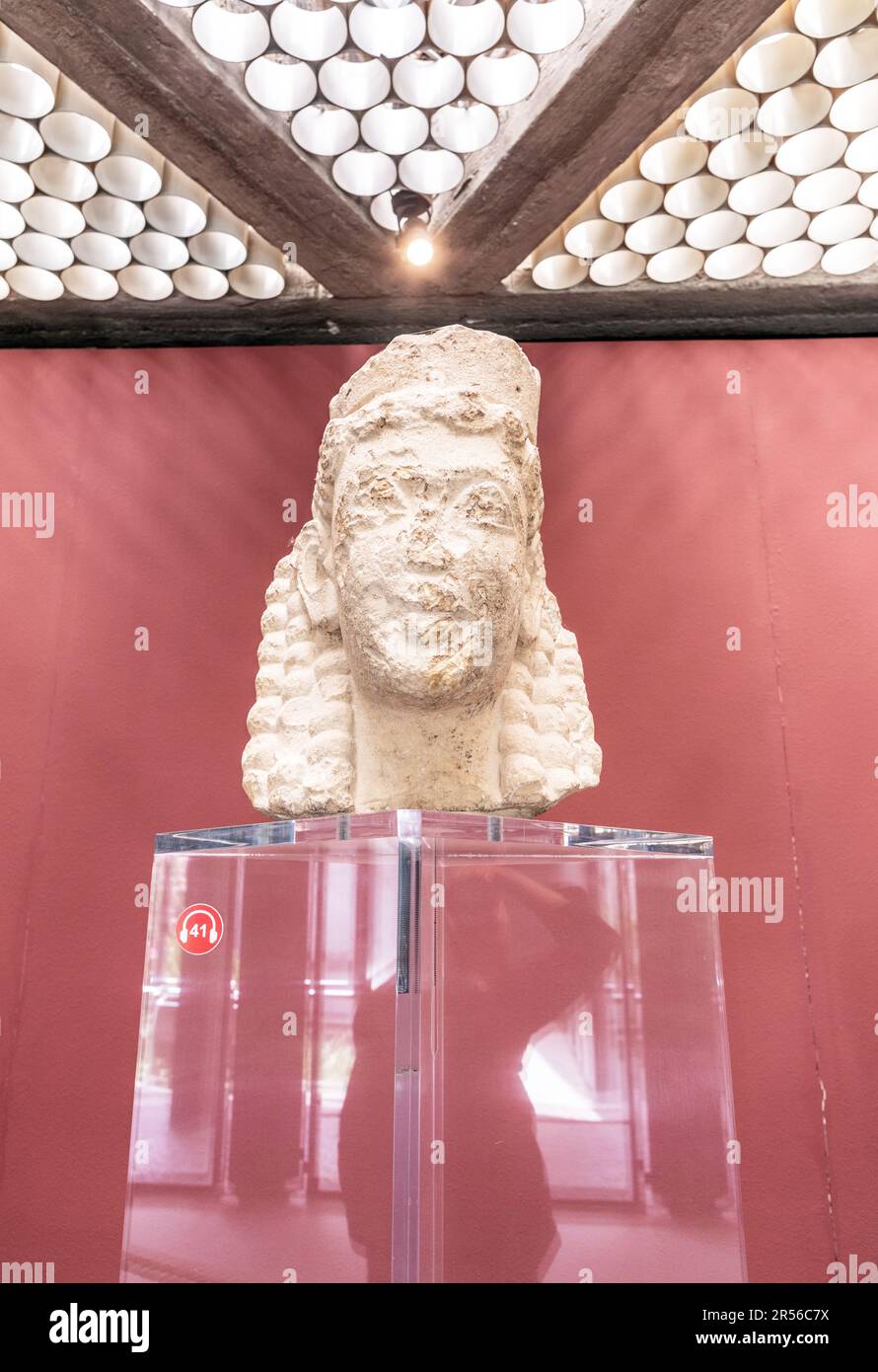 Musée archéologique Syracuse Sicile Italie Banque D'Images
