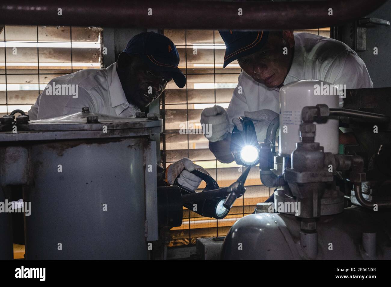 (230601) NAIROBI, 1 juin 2023 (Xinhua) l'instructeur chinois