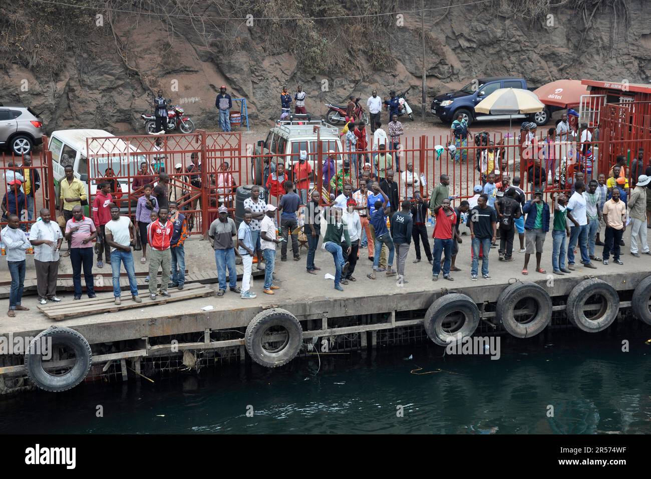 Ouganda. Personnes Banque D'Images