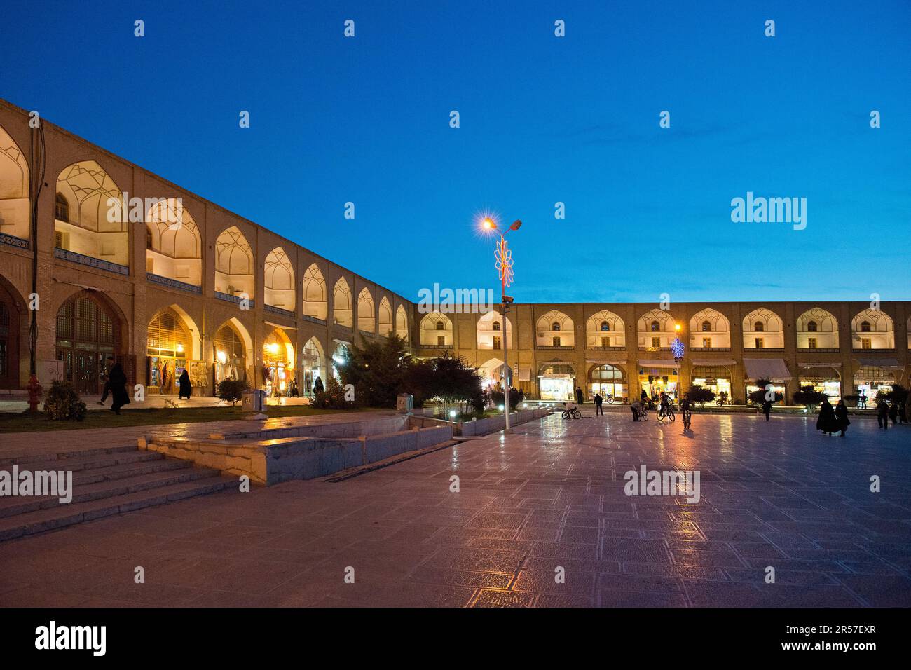 Asie. Iran. Ispahan. Place Imam Banque D'Images