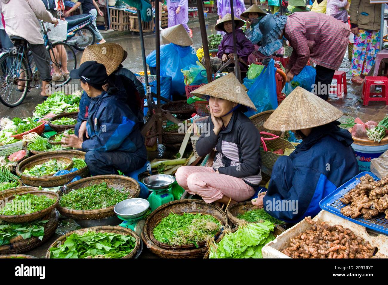 Marché traditionnel. Hoi an. Vietnam Banque D'Images