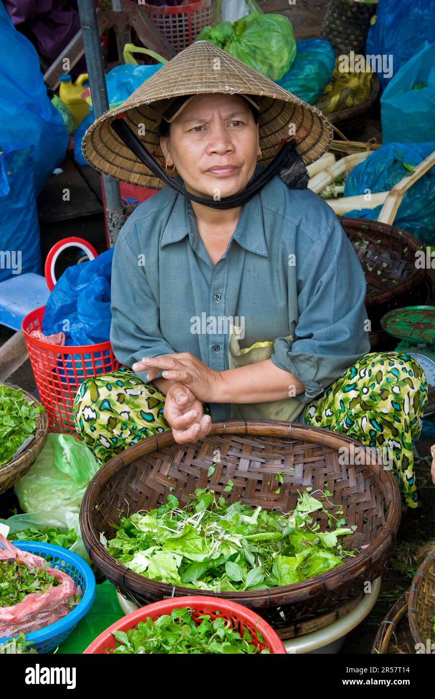 Marché traditionnel. Hoi an. Vietnam Banque D'Images