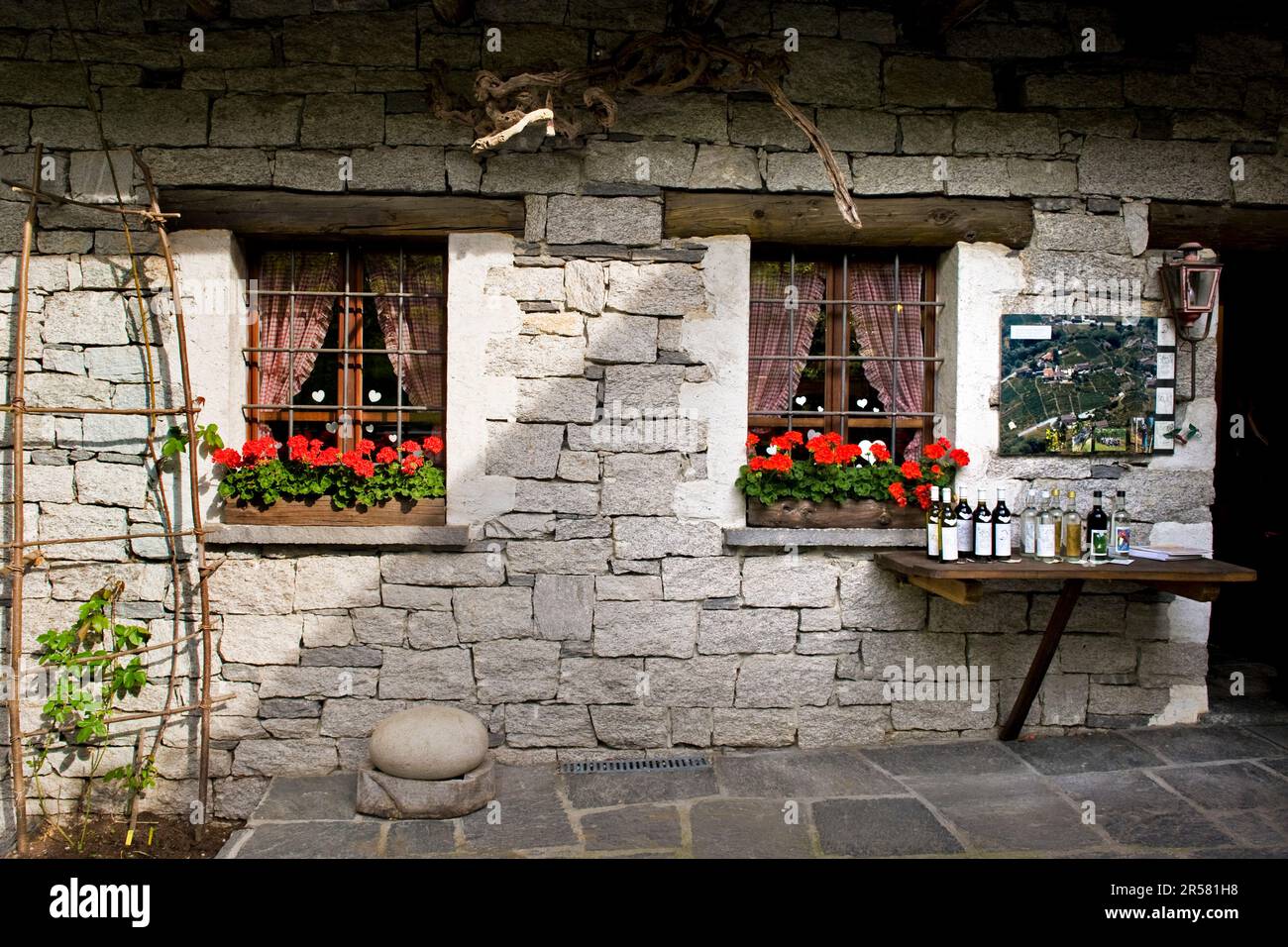 Lastezzo. Vallée de Verzasca. Canton Tessin. Suisse Banque D'Images