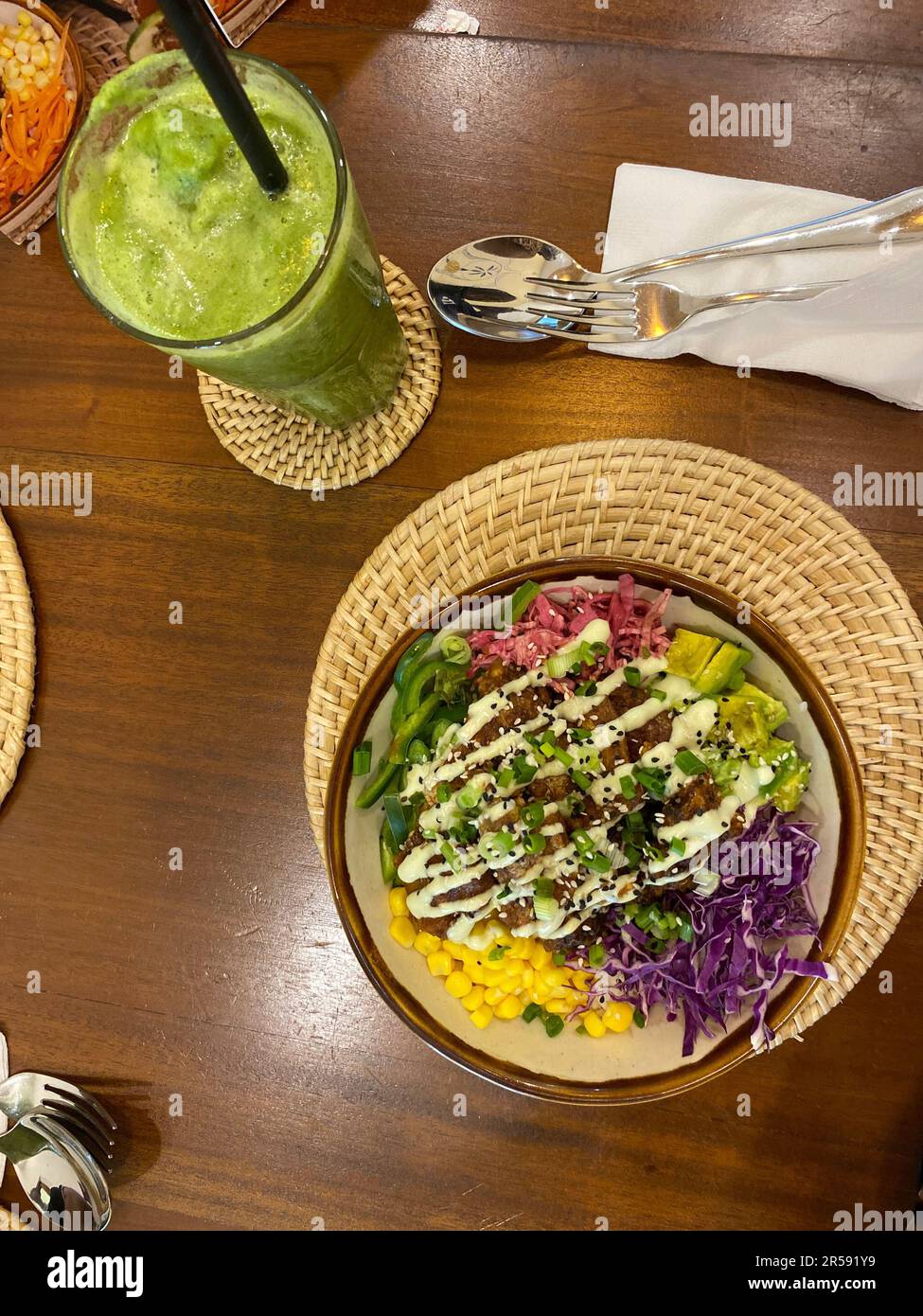 Nourriture au Sri Lanka. Visitez le Sri Lanka Banque D'Images