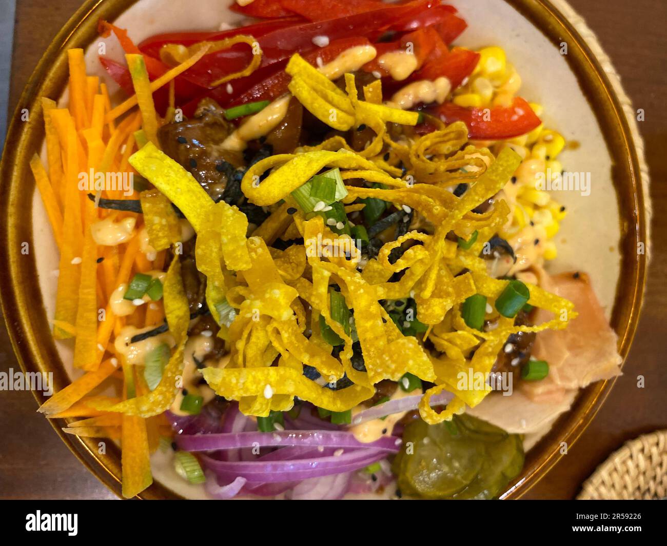 Nourriture au Sri Lanka. Visitez le Sri Lanka Banque D'Images