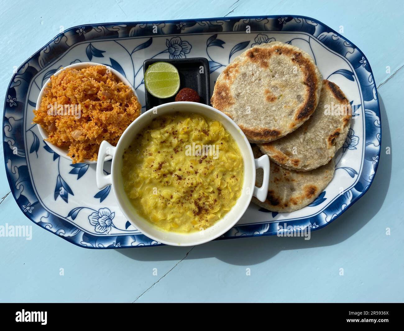 Nourriture au Sri Lanka. Visitez le Sri Lanka Banque D'Images