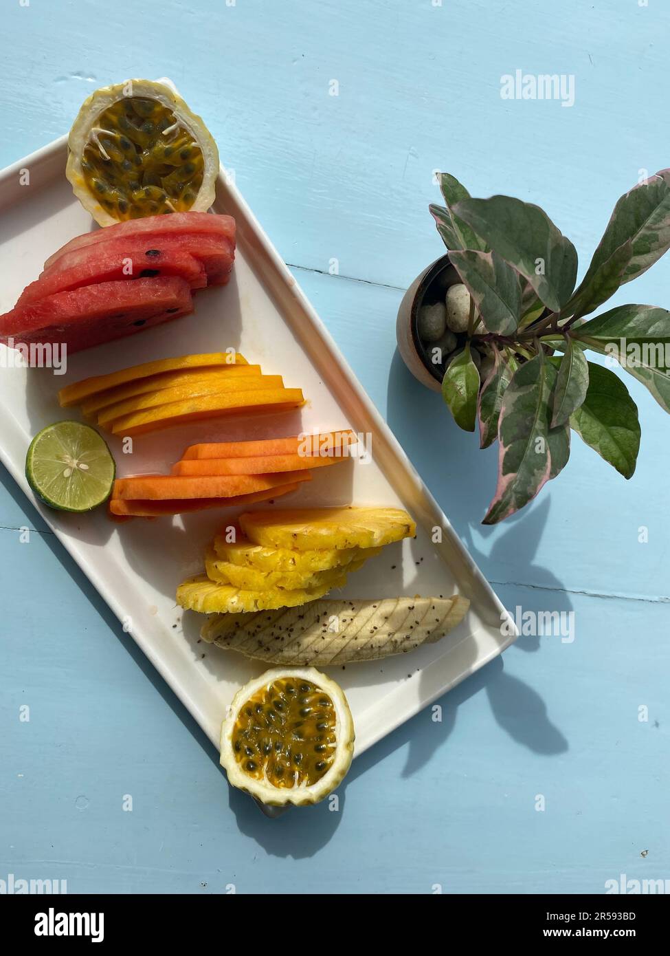 Nourriture au Sri Lanka. Visitez le Sri Lanka Banque D'Images