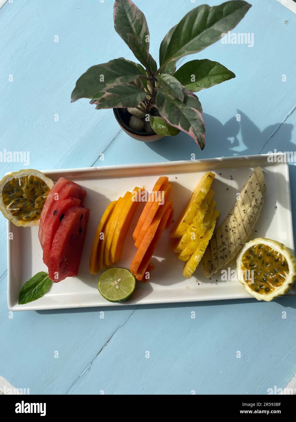 Nourriture au Sri Lanka. Visitez le Sri Lanka Banque D'Images