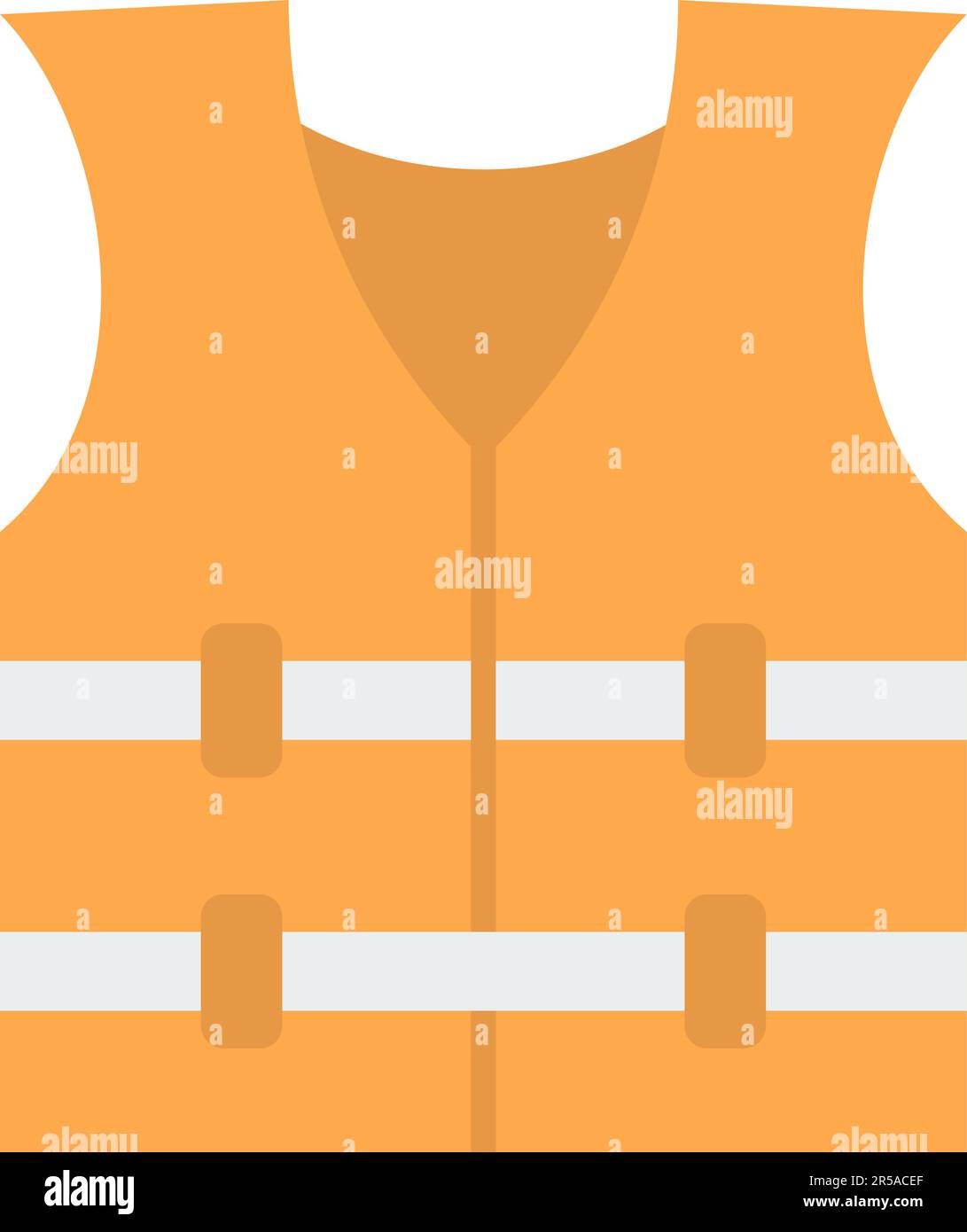 Image vectorielle de l'icône de protection Vest. Illustration de Vecteur