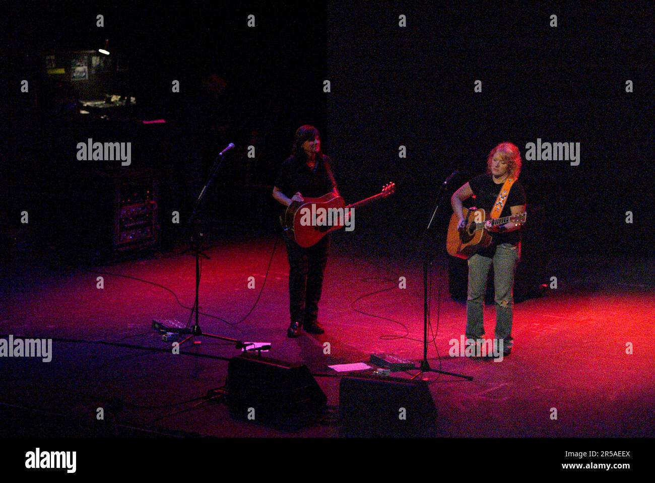 Les Indigo Girls se sont produits en concert au théâtre Enmore. Sydney, Australie. 06.11.07. Banque D'Images