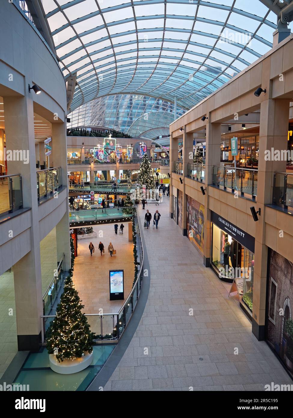 Royaume-Uni, West Yorkshire, Leeds, Trinity Leeds Centre commercial et de loisirs Banque D'Images