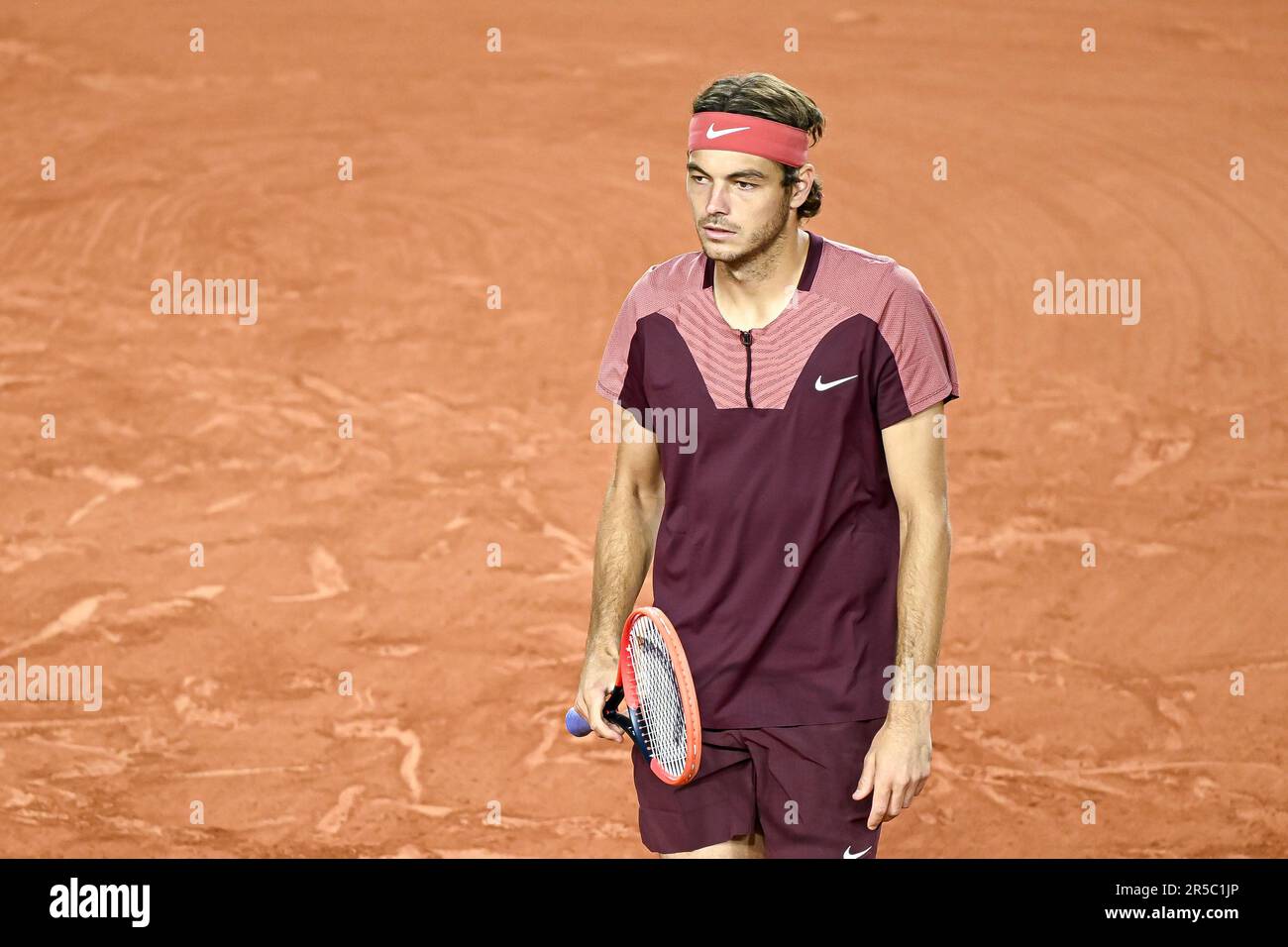 France. 01st juin 2023. 1 juin 2023, France : Taylor Fritz des Etats-Unis lors de l'Open de France, tournoi de tennis Grand Chelem sur 1 juin 2023 au stade Roland Garros à Paris, France. Photo Victor Joly/DPPI - photo Victor Joly/DPPI/LiveMedia. (Credit image: © Victor Joly/LPS via Credit: Zuma Press/Alay Live News Banque D'Images