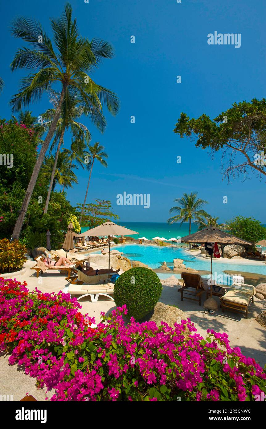 Hotel Imperial à Chaweng Beach, île de Ko Samui, Thaïlande, Thaïlande du Sud, Resort Banque D'Images