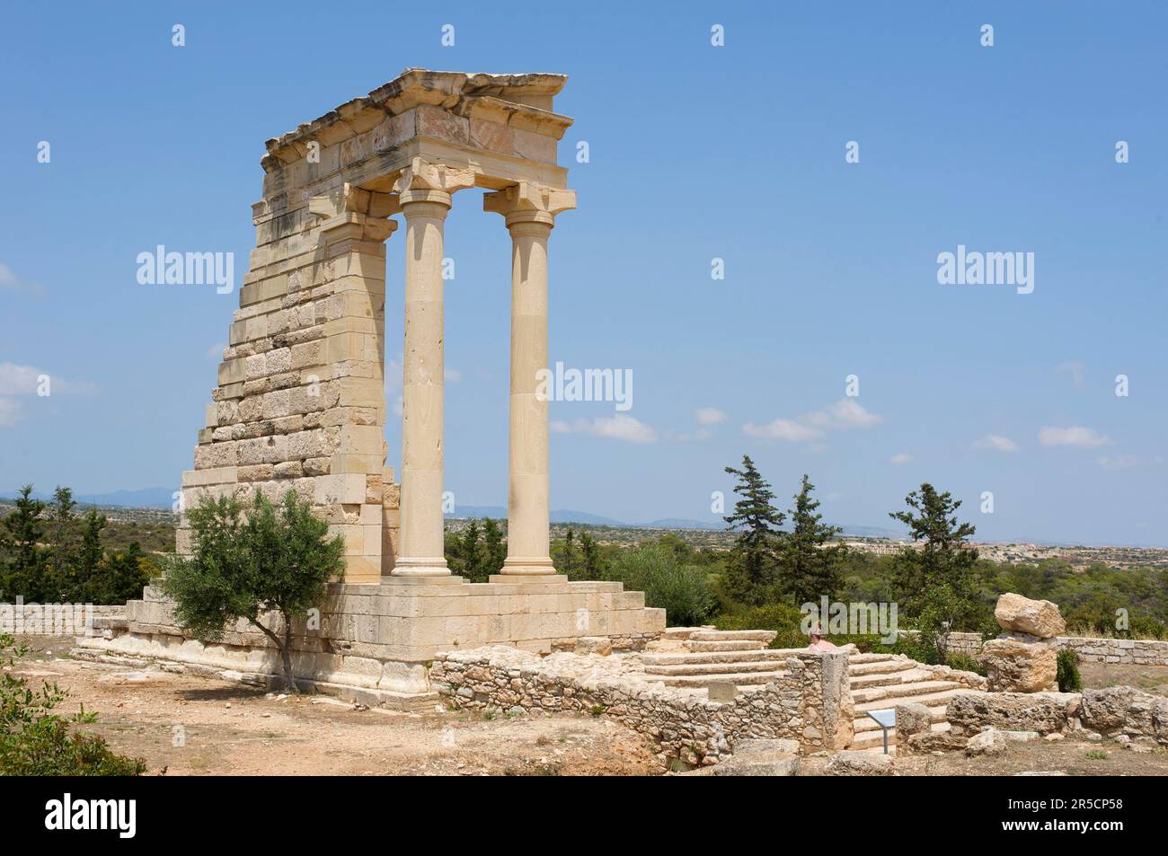 Sanctuaire Apollo Hylates près de Kourion, Limassol, Chypre du Sud, Chypre du Sud Banque D'Images