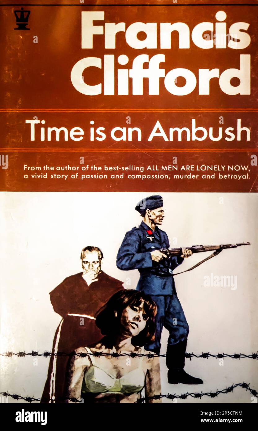 Le temps est un livre ambush de Francis Clifford 1962 Banque D'Images