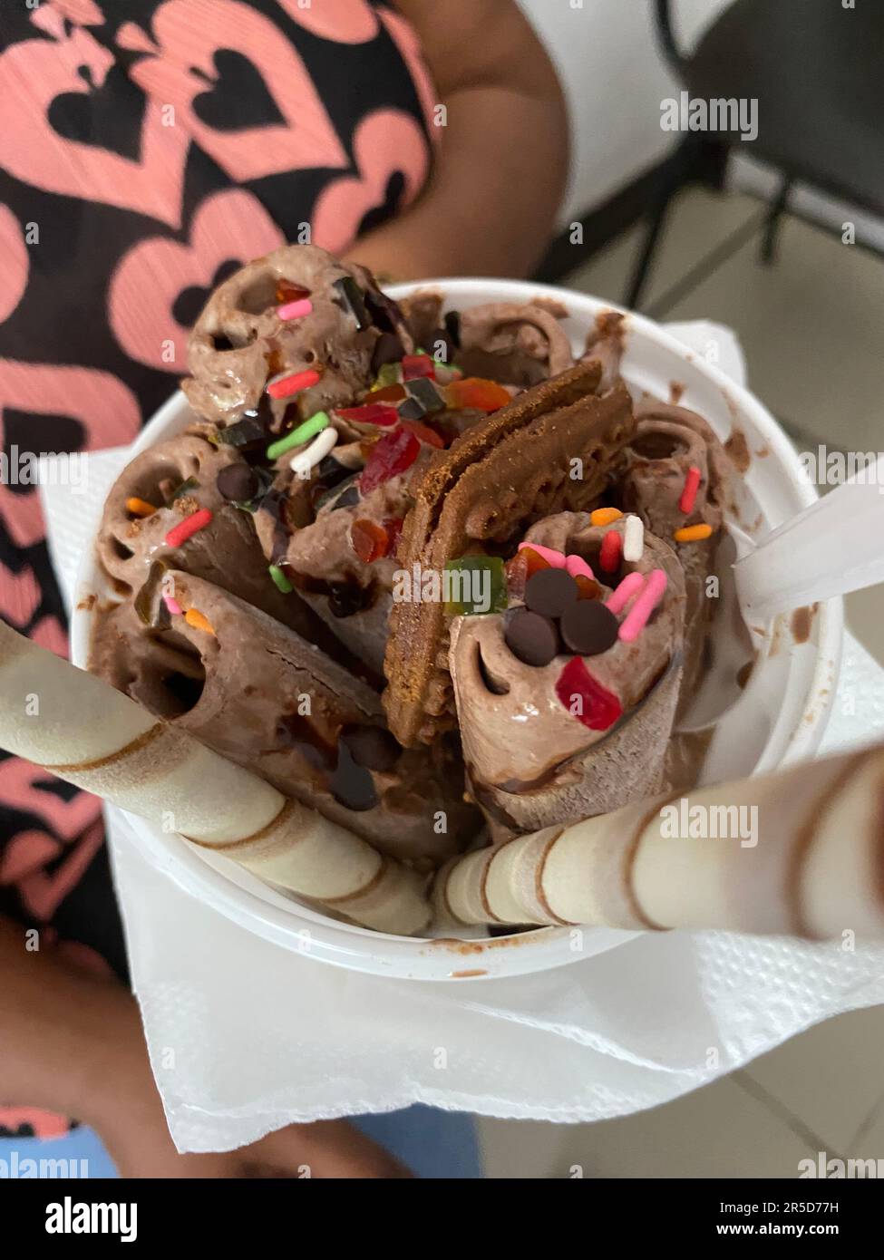 Nourriture au Sri Lanka. Visitez le Sri Lanka Banque D'Images