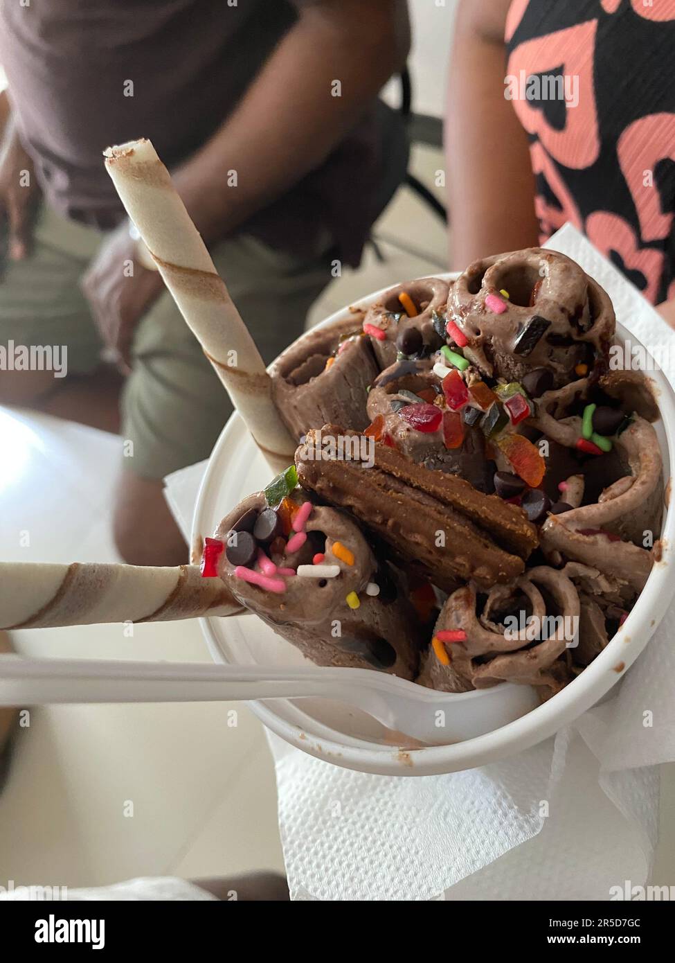 Nourriture au Sri Lanka. Visitez le Sri Lanka Banque D'Images