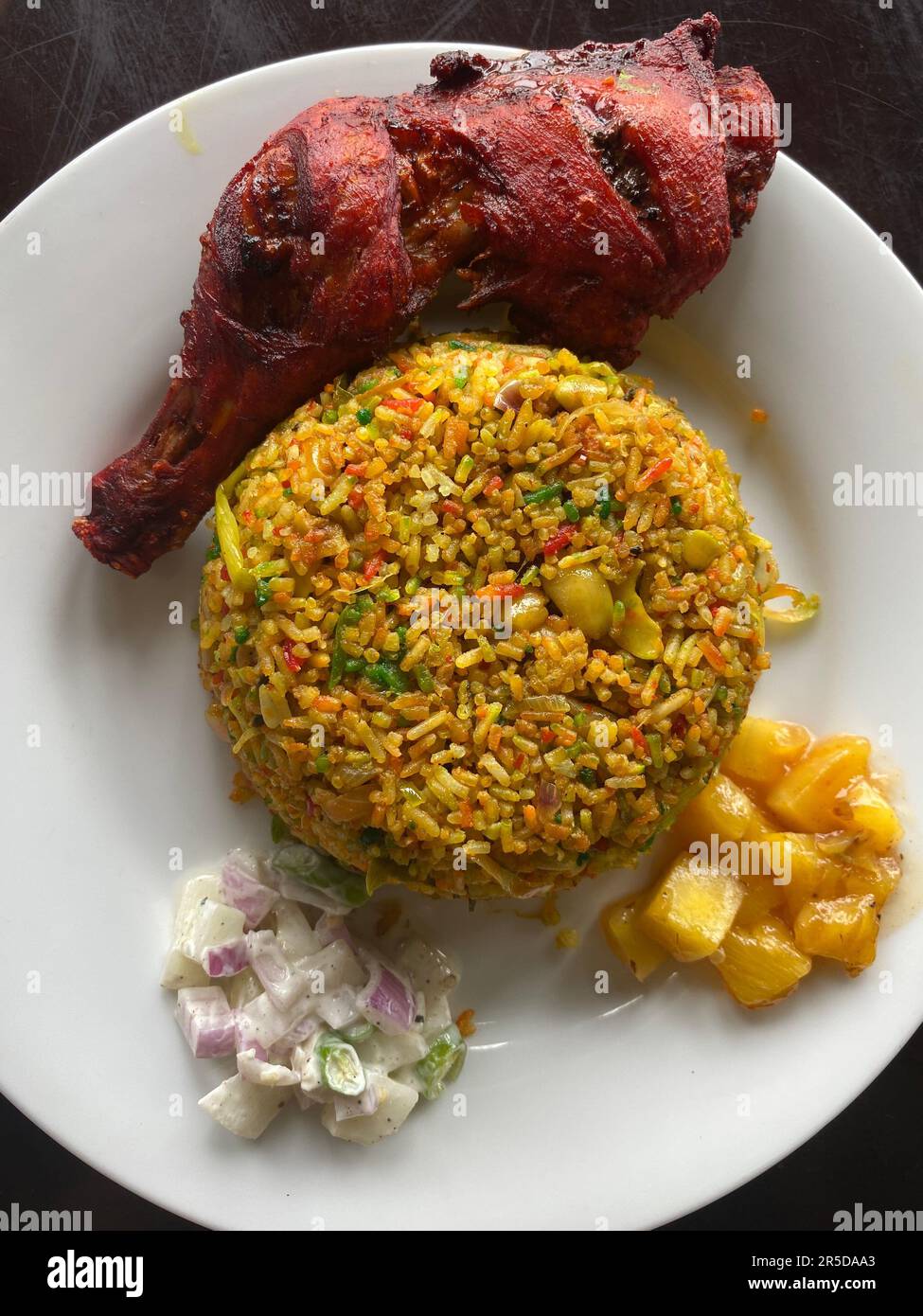 Nourriture au Sri Lanka. Visitez le Sri Lanka Banque D'Images