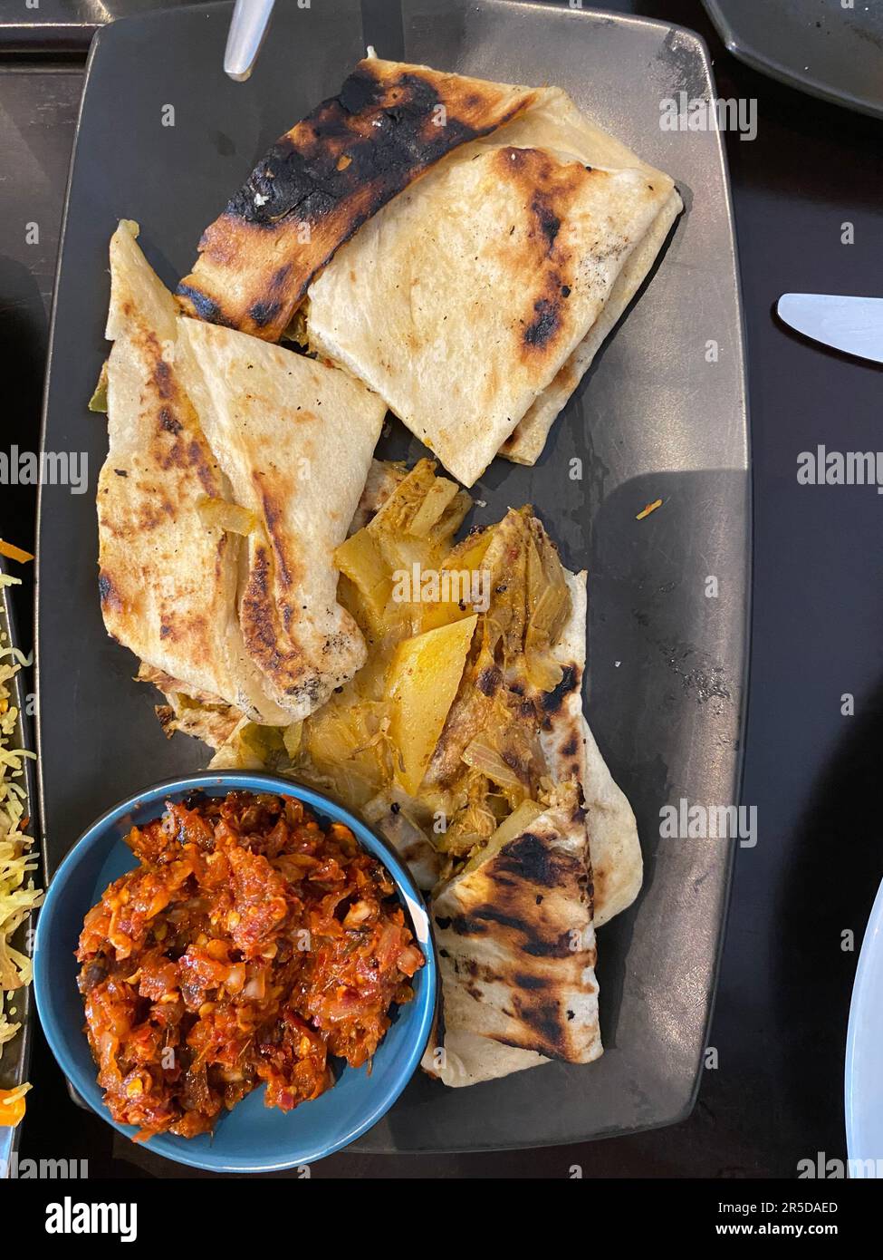 Nourriture au Sri Lanka. Visitez le Sri Lanka Banque D'Images