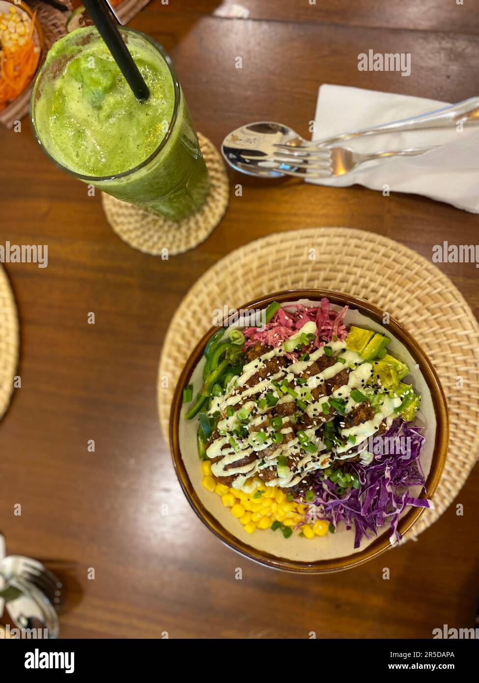 Nourriture au Sri Lanka. Visitez le Sri Lanka Banque D'Images