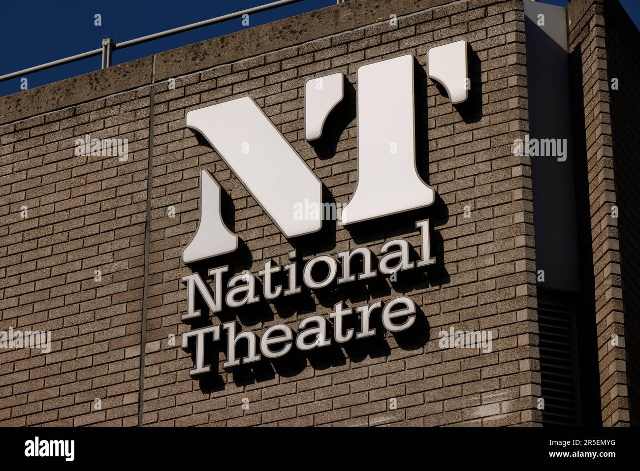 Panneau National Theatre Banque D'Images