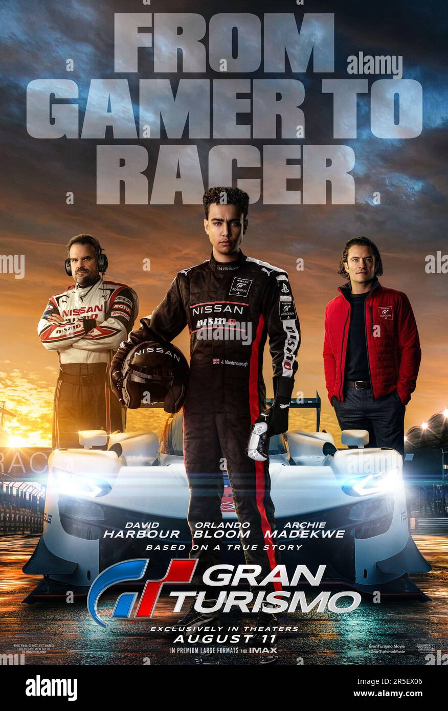 Poster du film Gran Turismo Banque D'Images