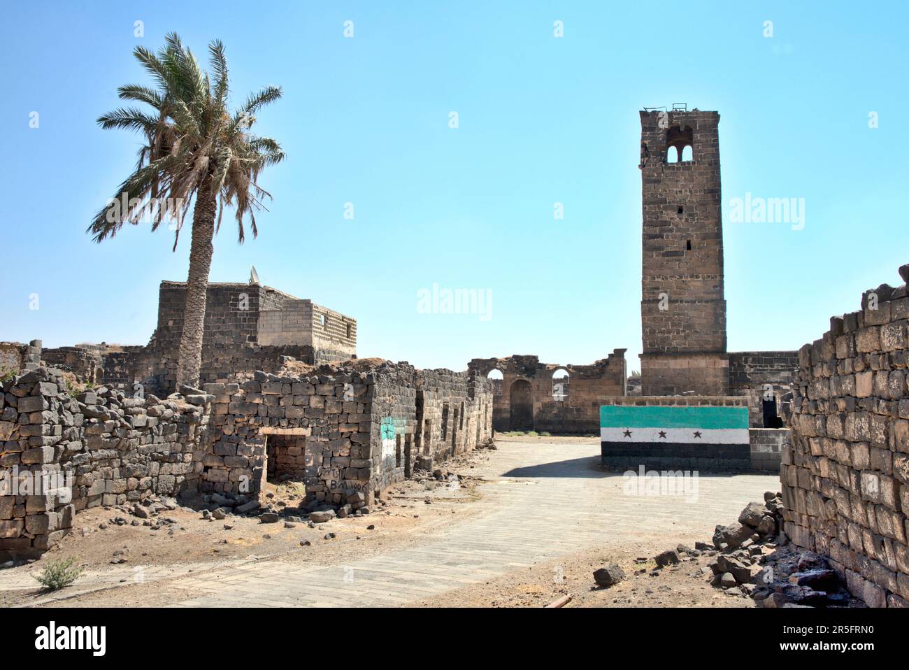 Bosra, Syrie Banque D'Images