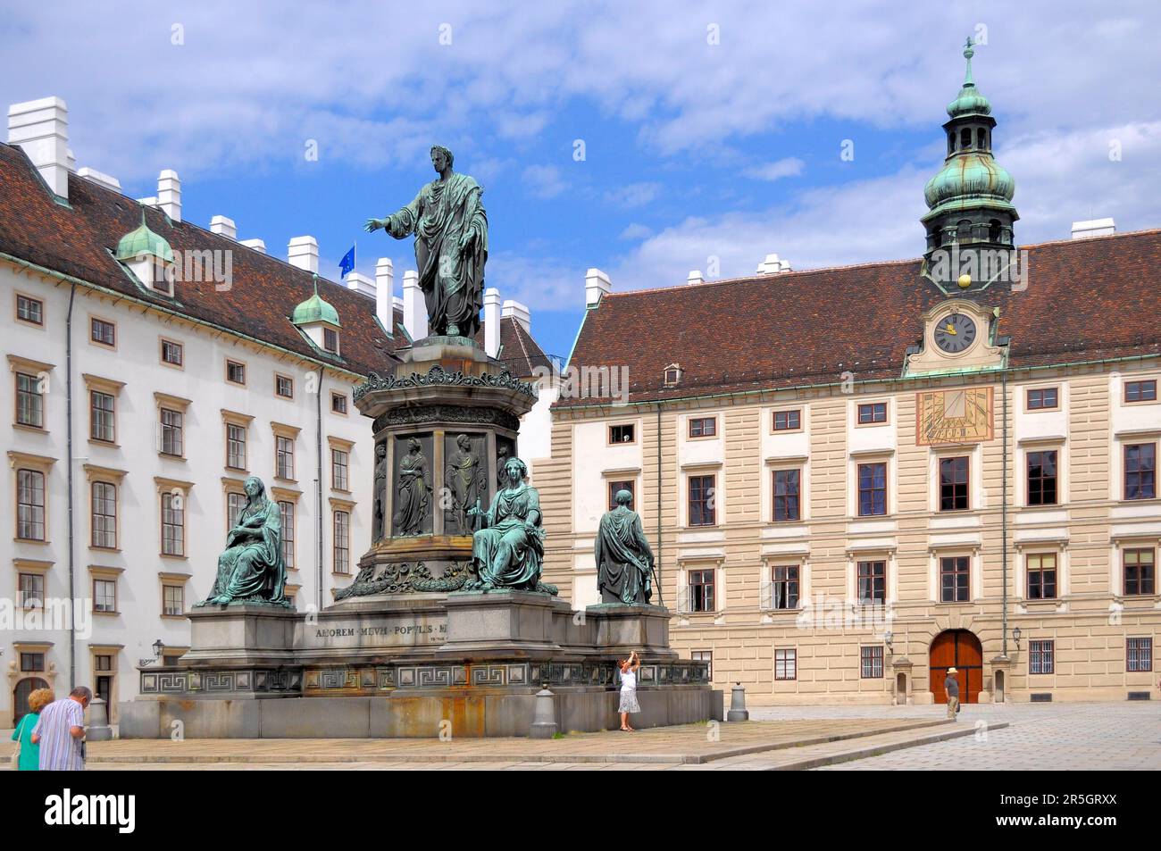 Autriche, Vienne, Hofburg Imperial Palace zu Wien Banque D'Images