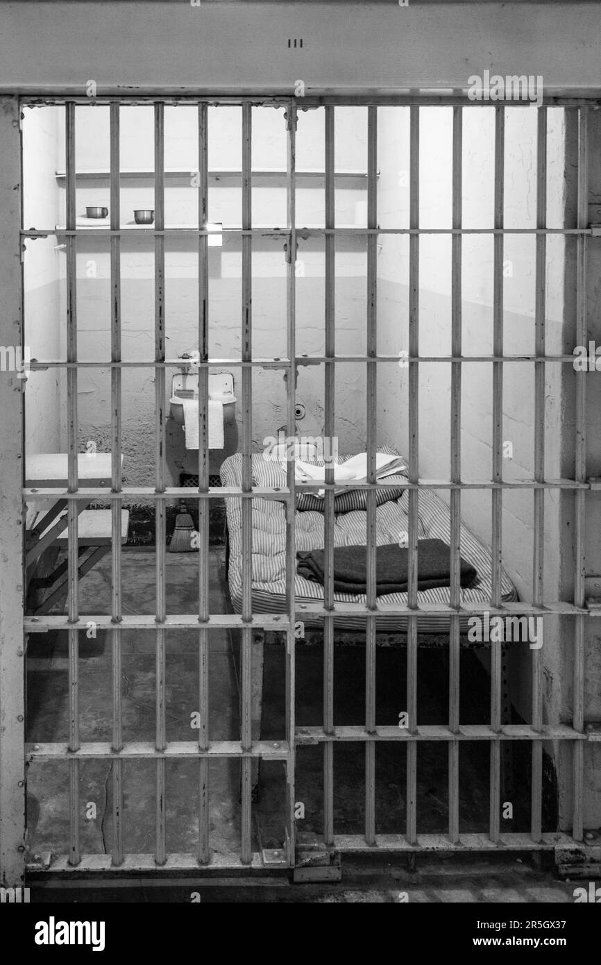 Prison d'Alcatraz près de San Francisco Banque D'Images
