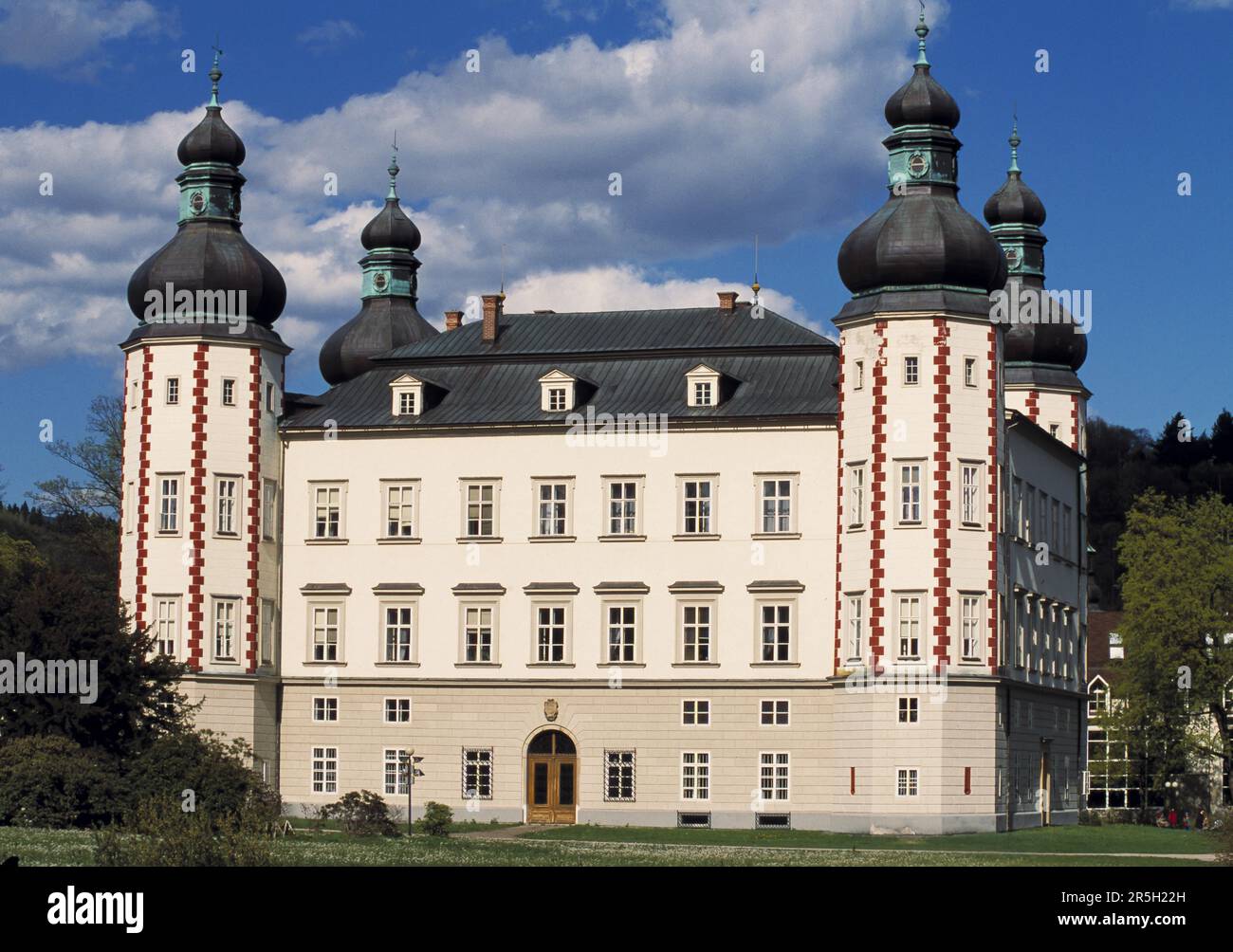 Château de Hohenelbe, district de Trutnov, région de Koeniggraetz, Bohême, Vrchlabi, Koeniggraetz, République tchèque Banque D'Images