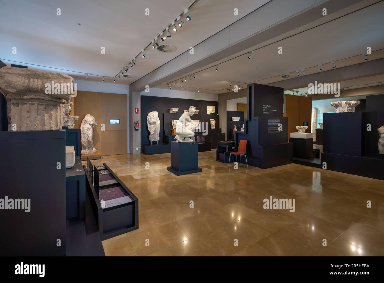 Musée archéologique de l'intérieur de Cordoue - Cordoue, Andalousie, Espagne Banque D'Images