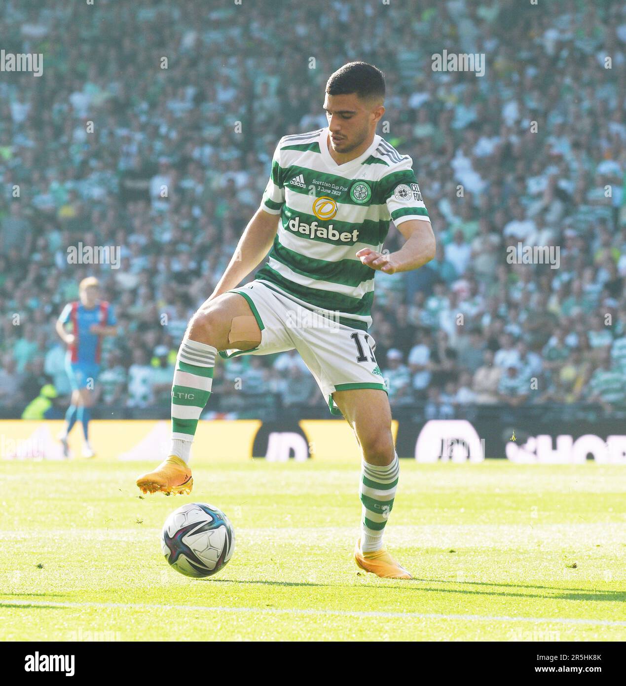 Hampden Park Glasgow.Écosse, Royaume-Uni. 3rd juin 2023. Finale de la coupe écossaise .Celtic v Inverness Caledonian Thistle. Liel Abada de Celtic Credit: eric mccowat/Alay Live News Banque D'Images