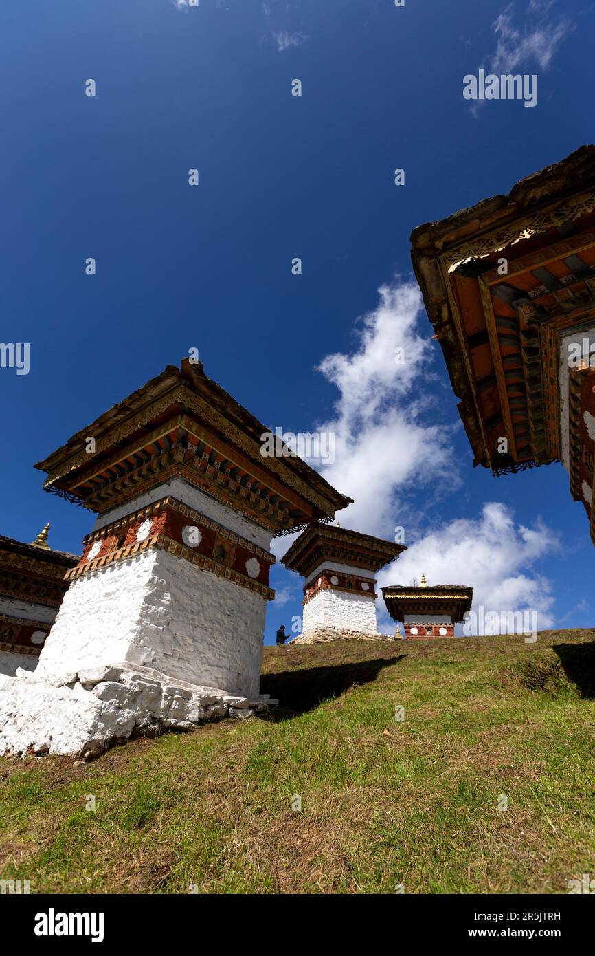 Dochula Pass, Bhutan Banque D'Images